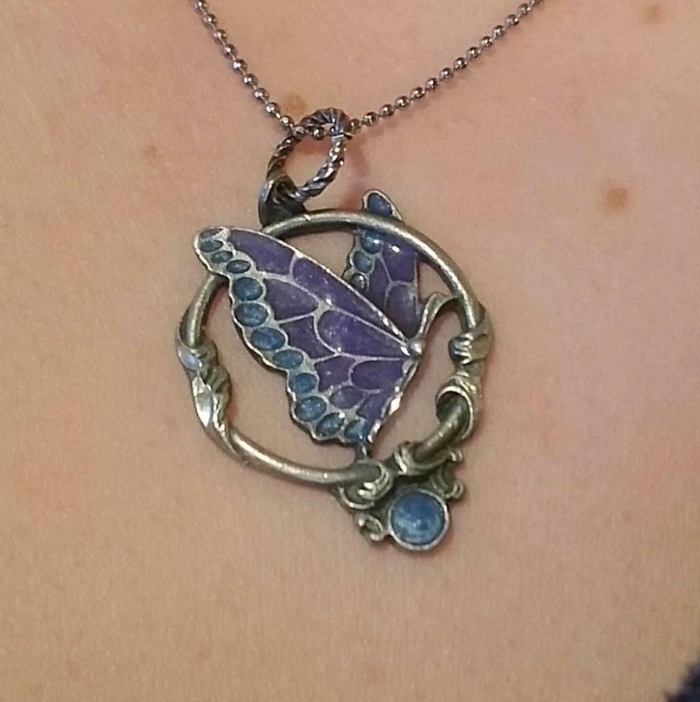 Boho Butterfly Necklace